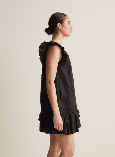 Molly Silk Cotton Mini Dress