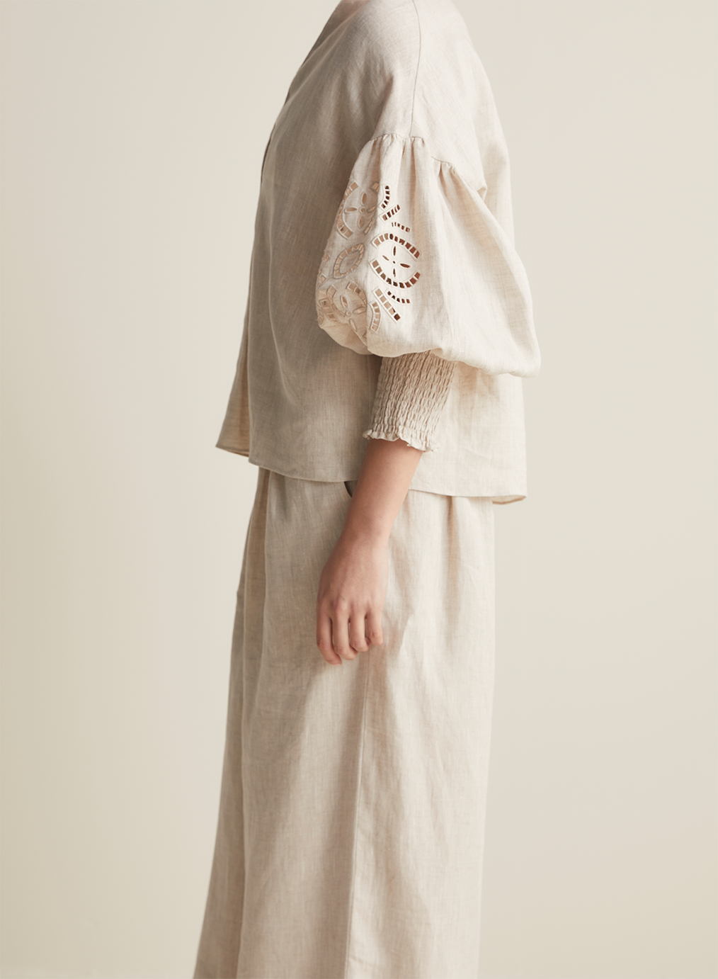 Linen smock top online